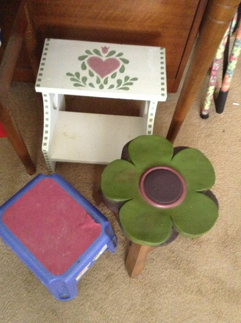 Lot of Three Step Stools (1 of 1)