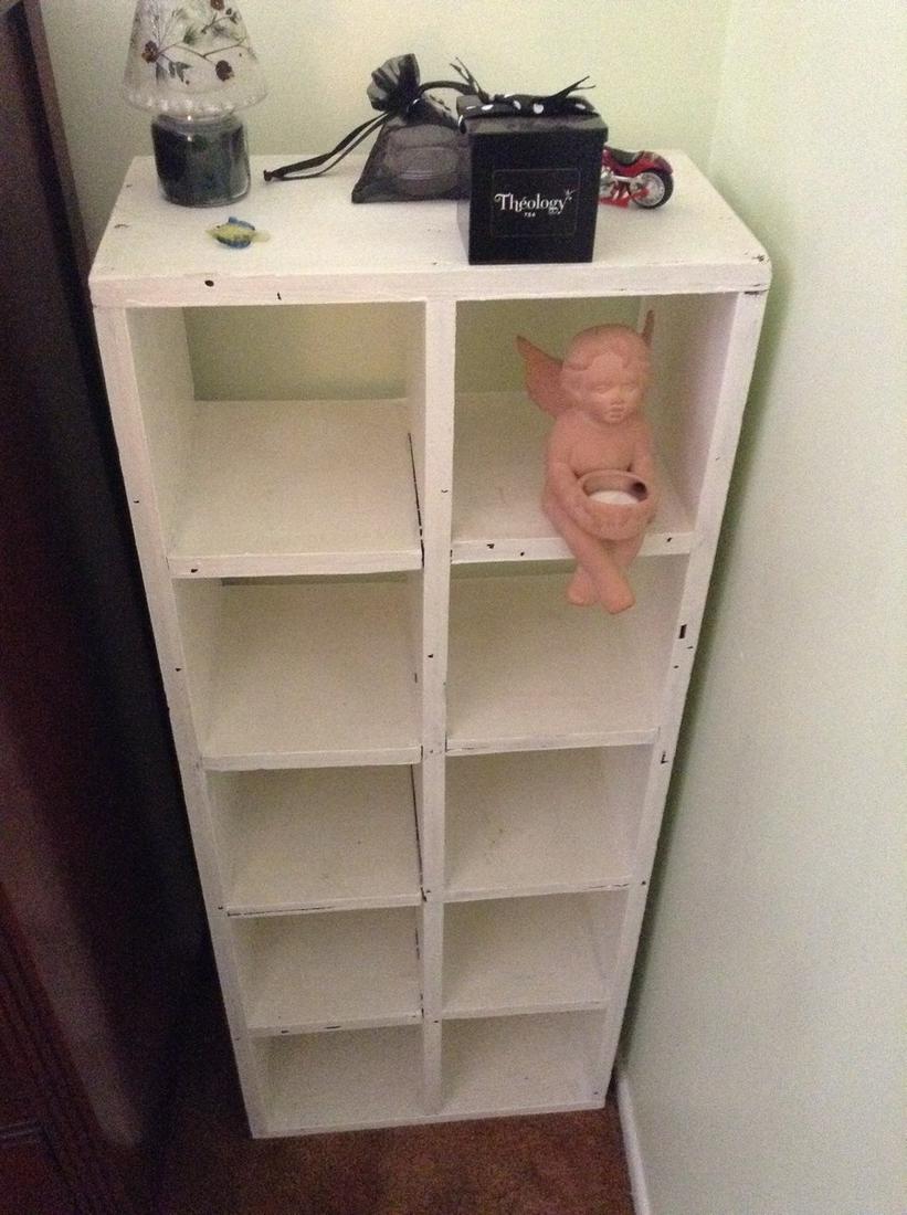 Wooden Shelving Unit with Contents (1 of 1)