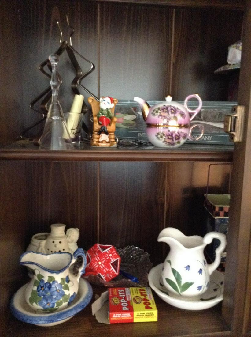 Contents of two Shelves: Contents of two Shelves