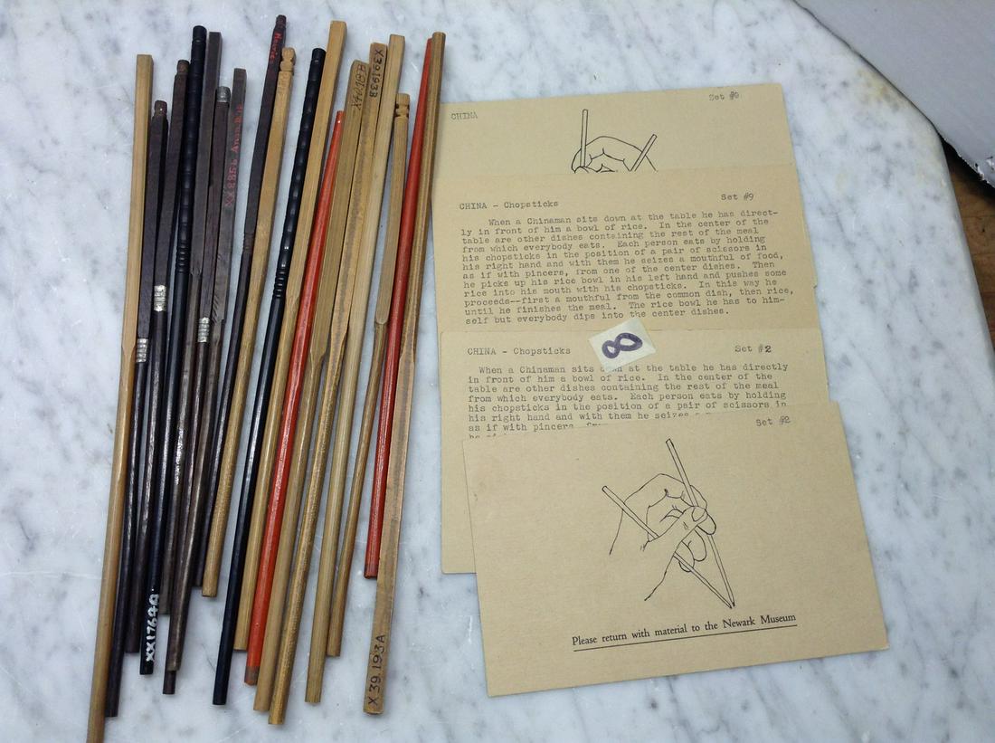 Newark Museum Lot of 9 Sets of Chopsticks (1 of 1)