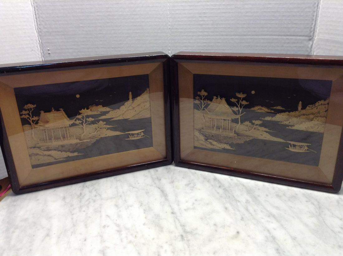 Newark Museum Two Cork Paintings (1 of 1)