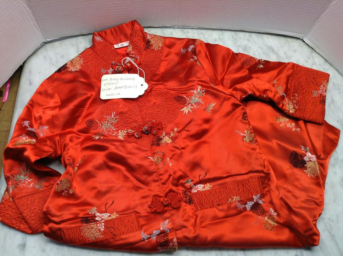Newark Museum China Girl's Jacket (1 of 1)