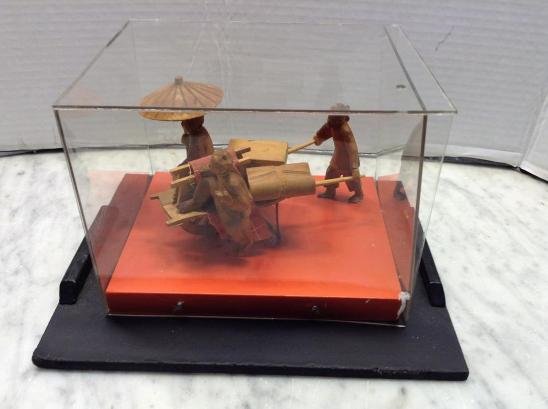 Newark Museum Wood Figure in Case (1 of 1)