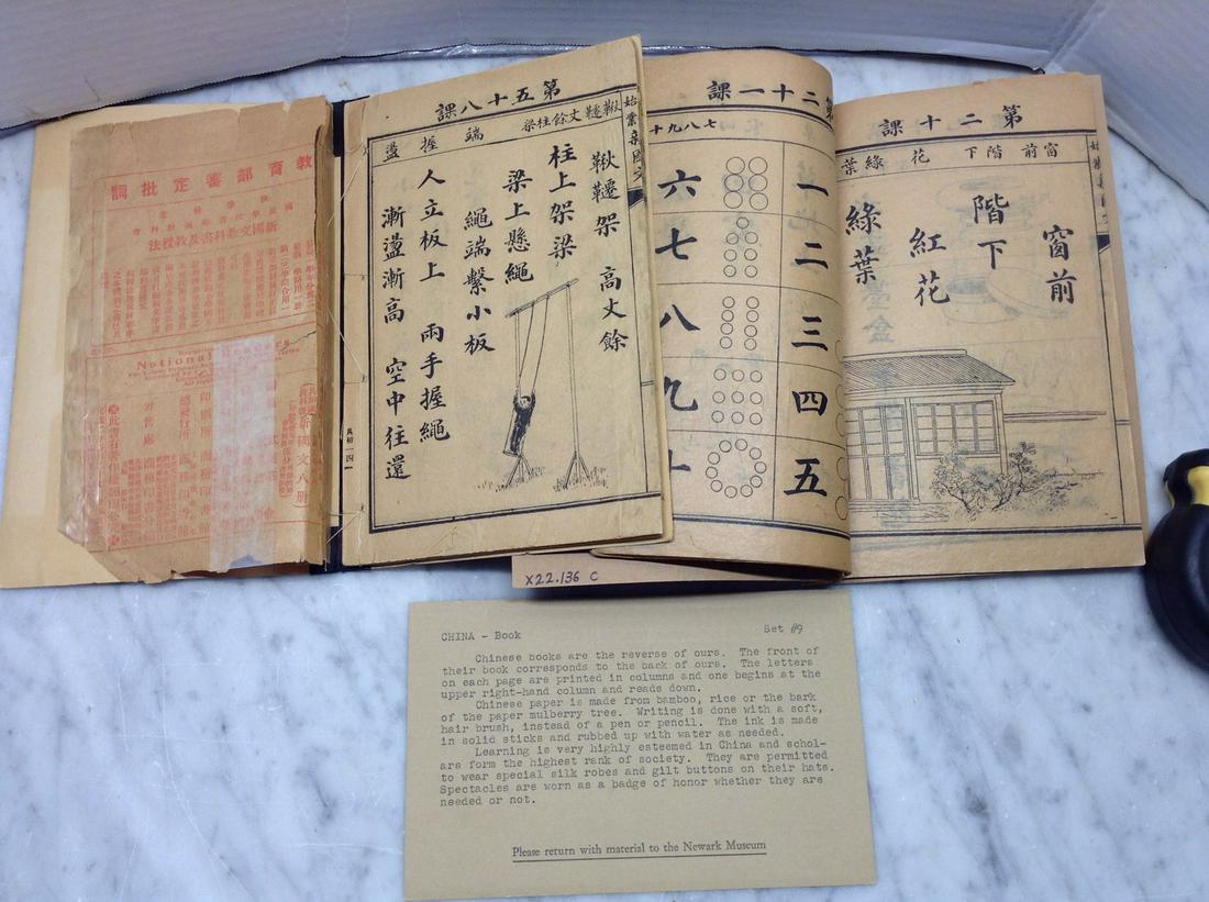 Newark Museum Two China Books (1 of 1)