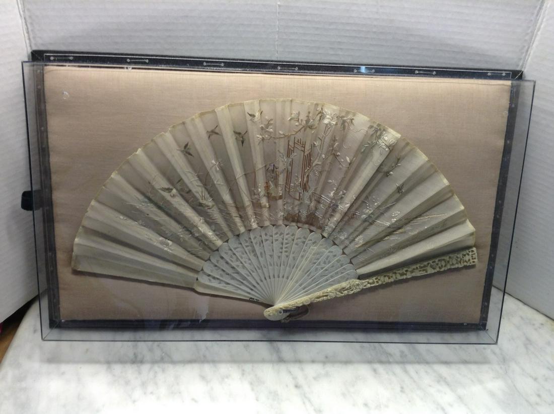 Newark Museum Encased Fan (1 of 1)