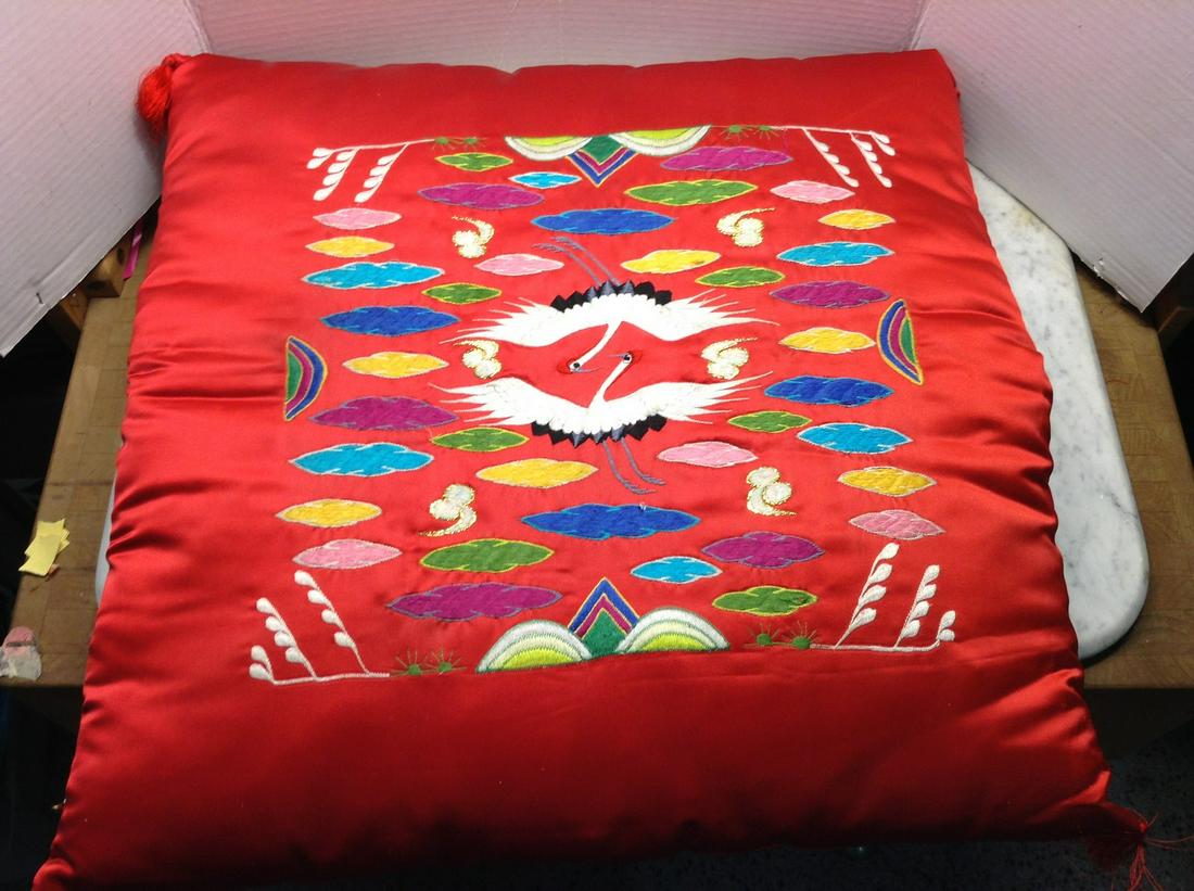 Newark Museum Korean Pillow (1 of 1)