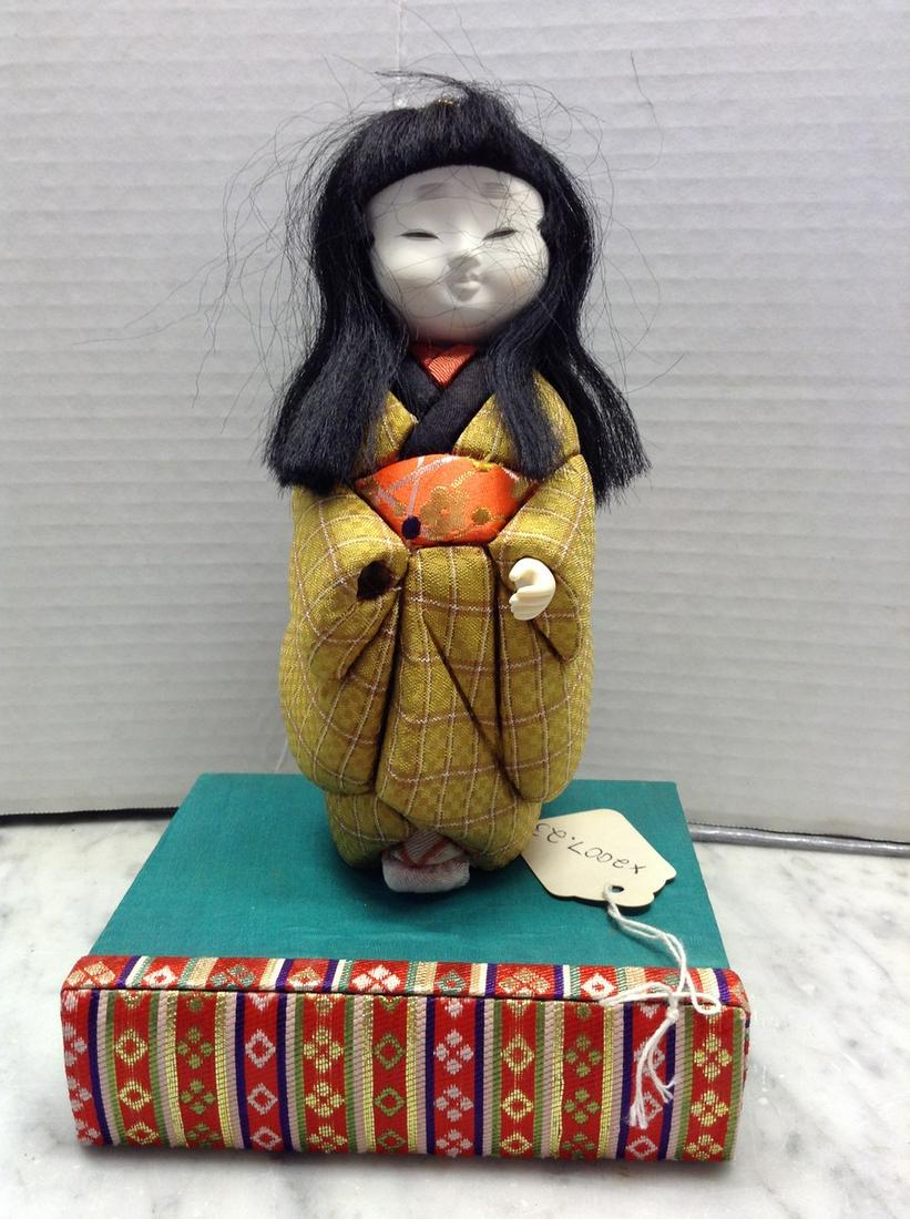 Newark Museum Japan Doll with Stand (1 of 1)