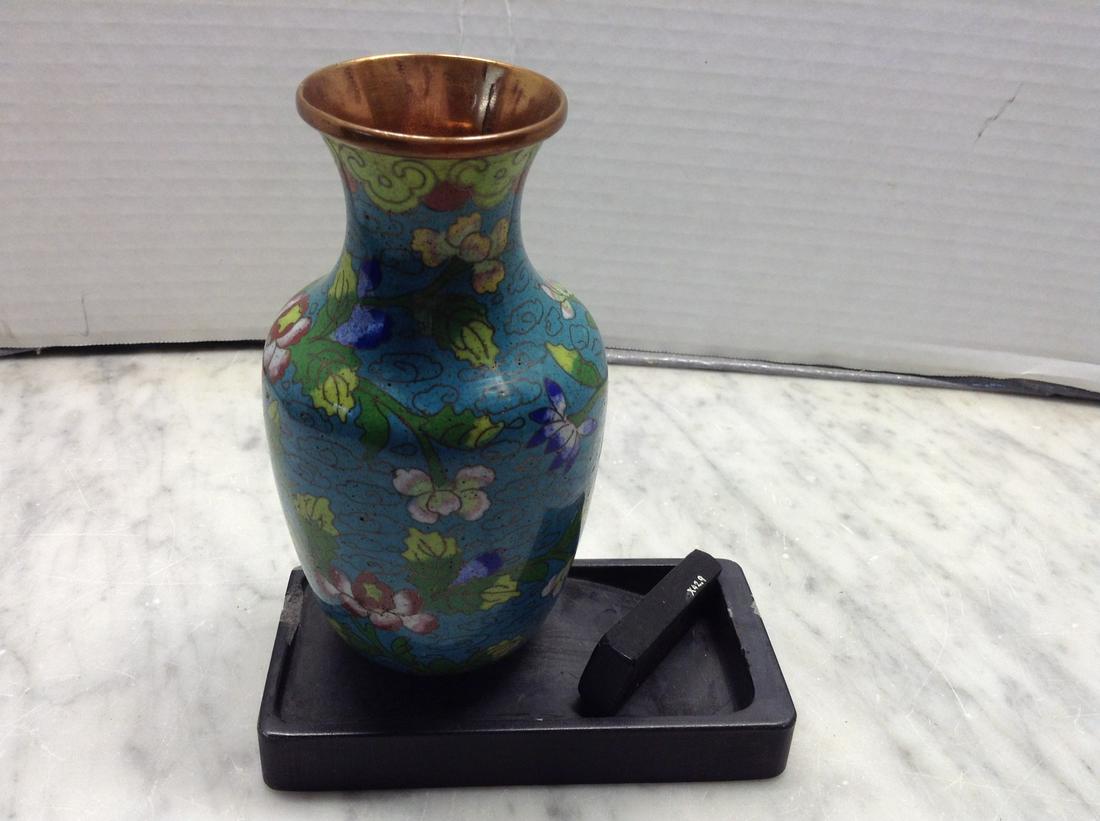 Newark Museum Vase and Stand (1 of 1)