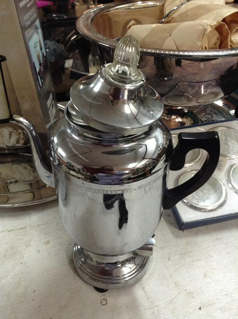 Silver Plate Coffee Pot (1 of 1)