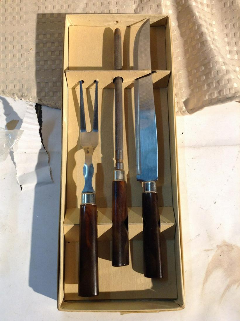Three Piece Carving Set in Box (1 of 1)
