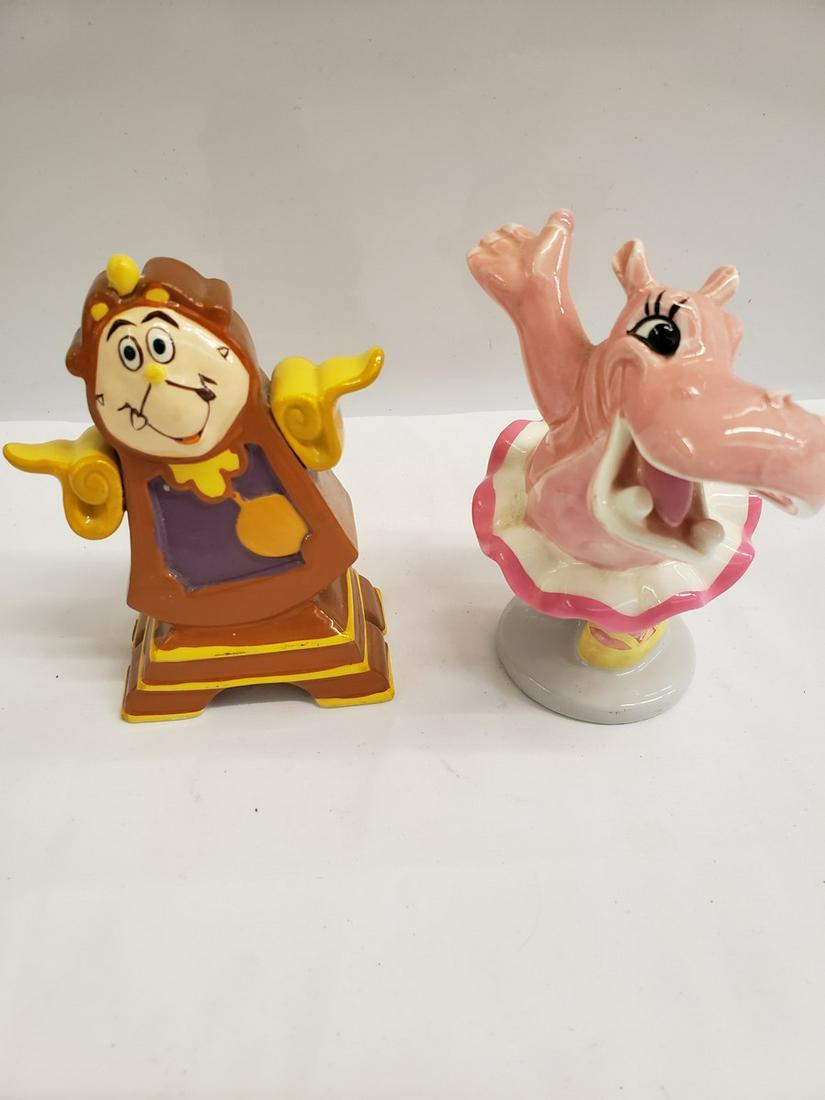 Two Walt disney ceramic figurines (1 of 1)
