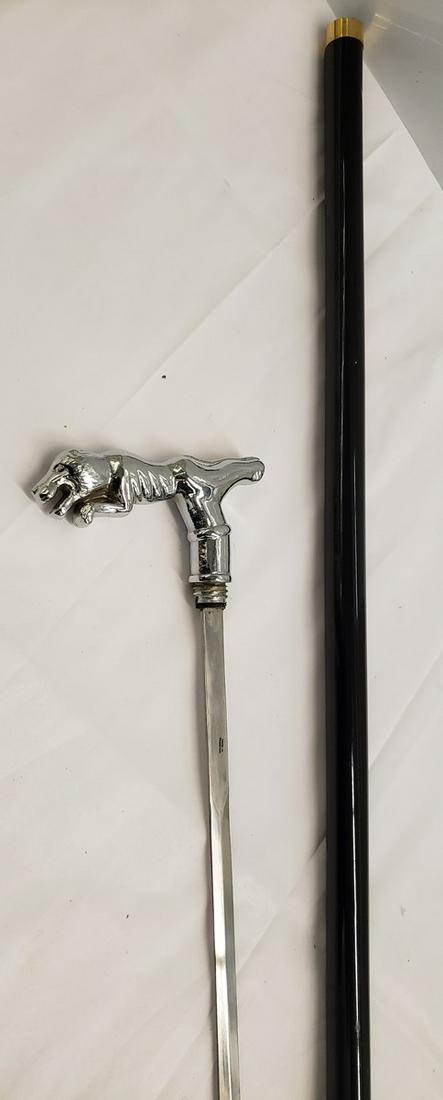Cougar handle sword cane (1 of 1)