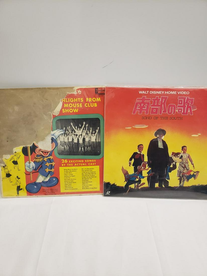 Two vintage Walt Disney laser disc (1 of 1)