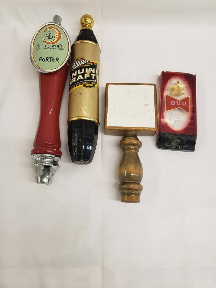 Lot of 4 beer taps (1 of 1)