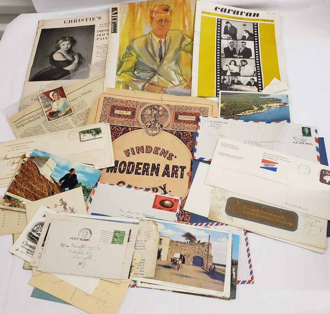 Lot of vintage ephemera: Lot of vintage ephemera
