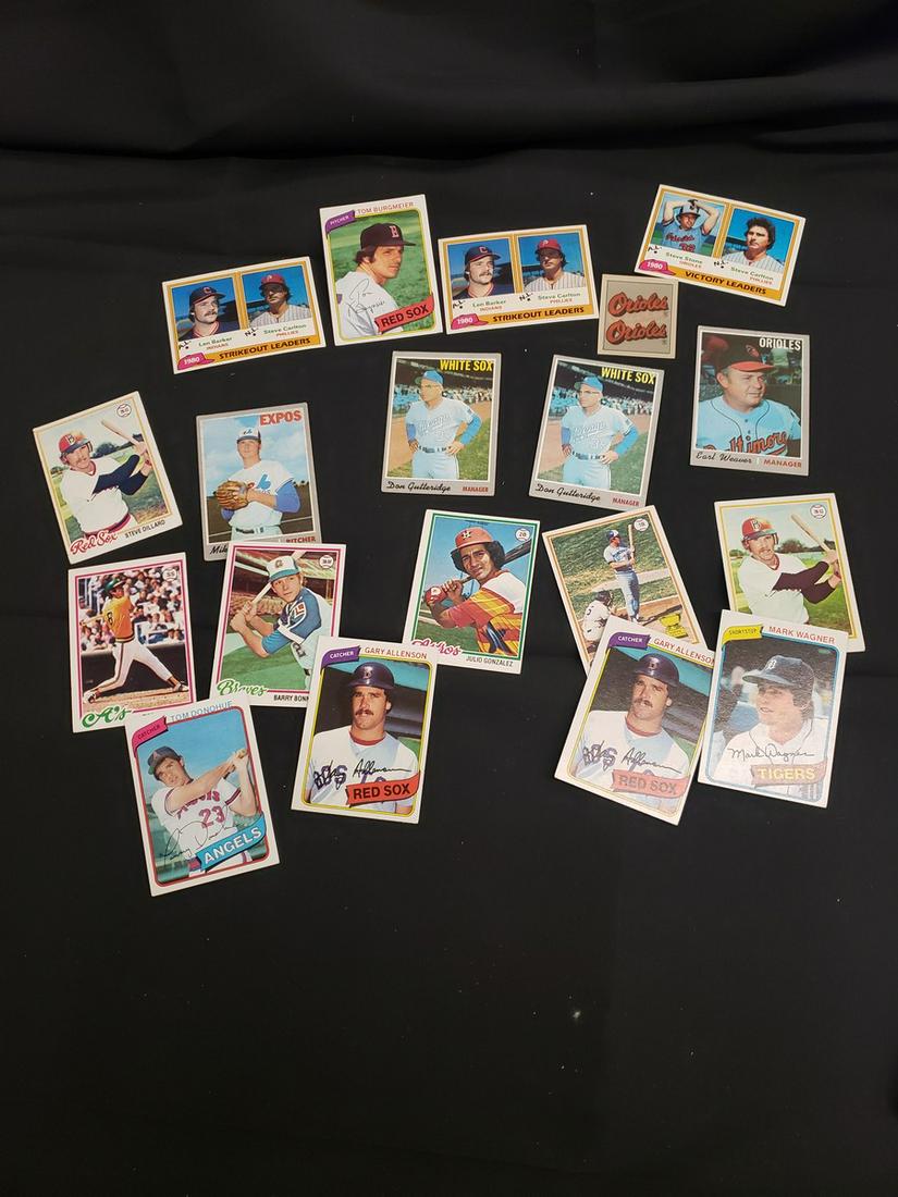 Lot of vintage baseball cards - 1970's and more (1 of 1)
