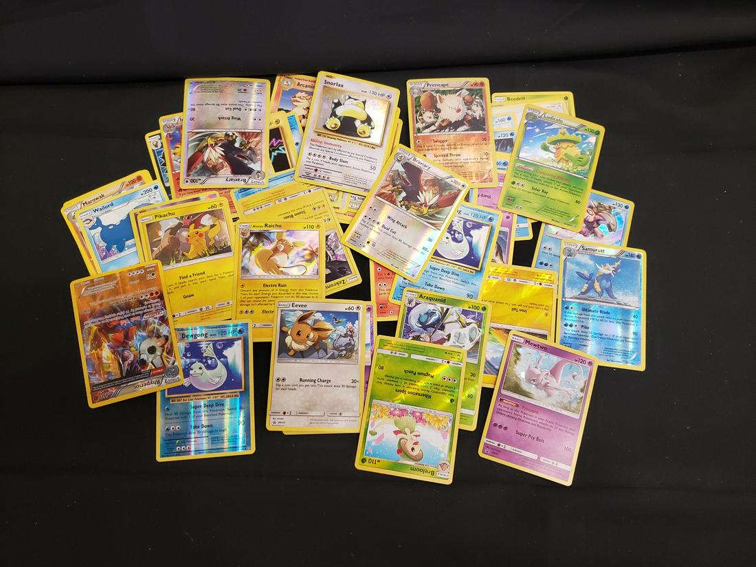 Lot of Pokemon cards - foils and non foils (1 of 1)
