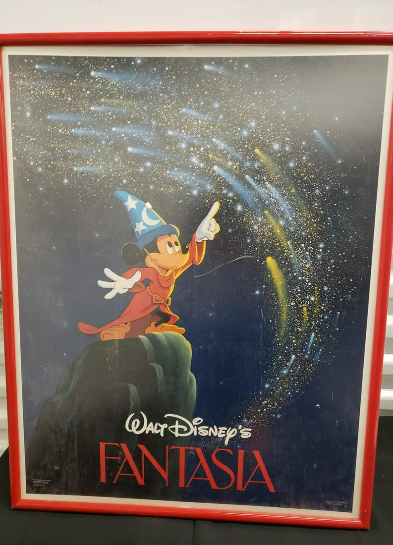 Walt Disney's Fantasia vintage movie poster: Walt Disney's Fantasia vintage movie poster