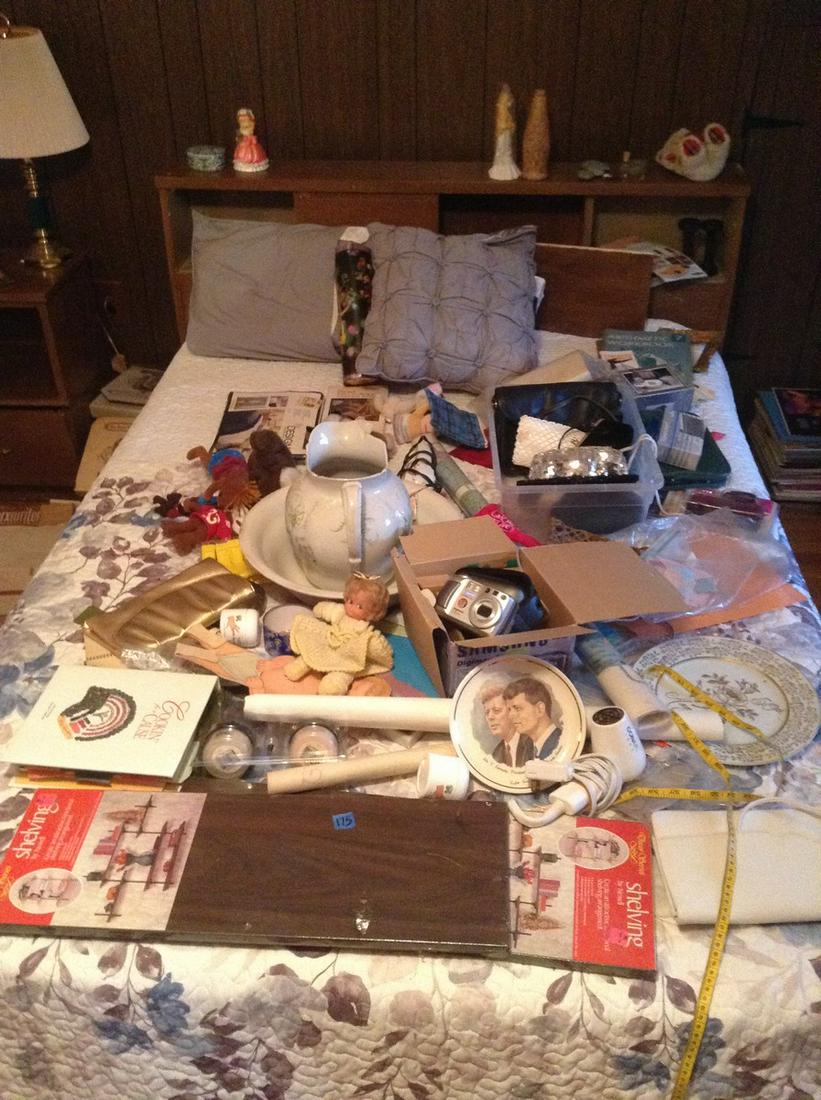 Contents on Bed: Contents on Bed