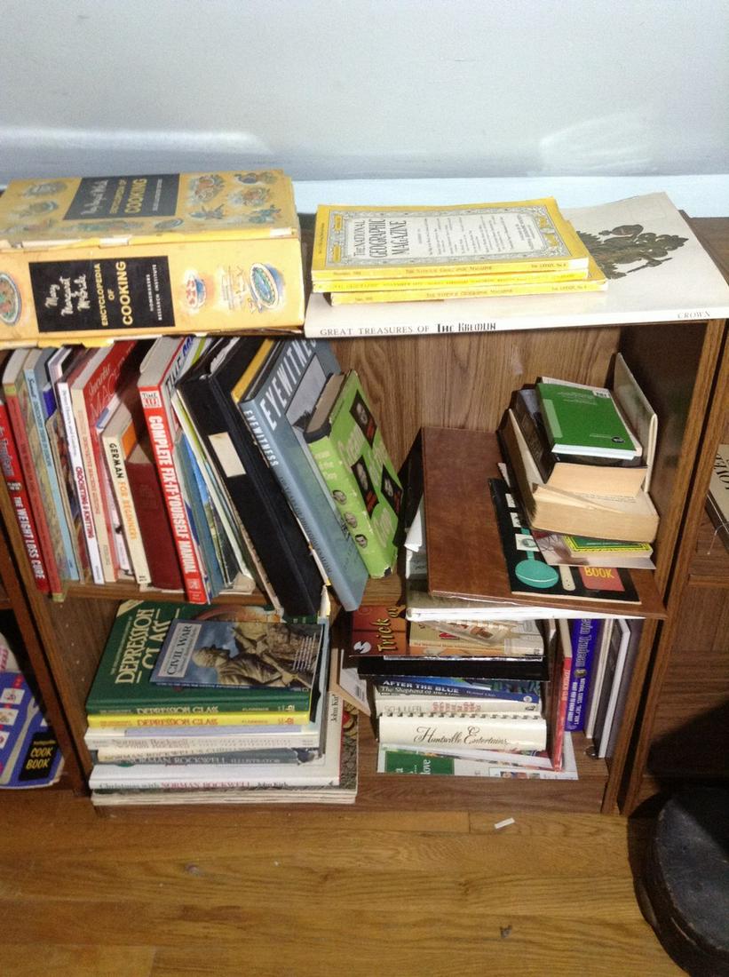Bookshelf and contents 30"x28" (1 of 1)