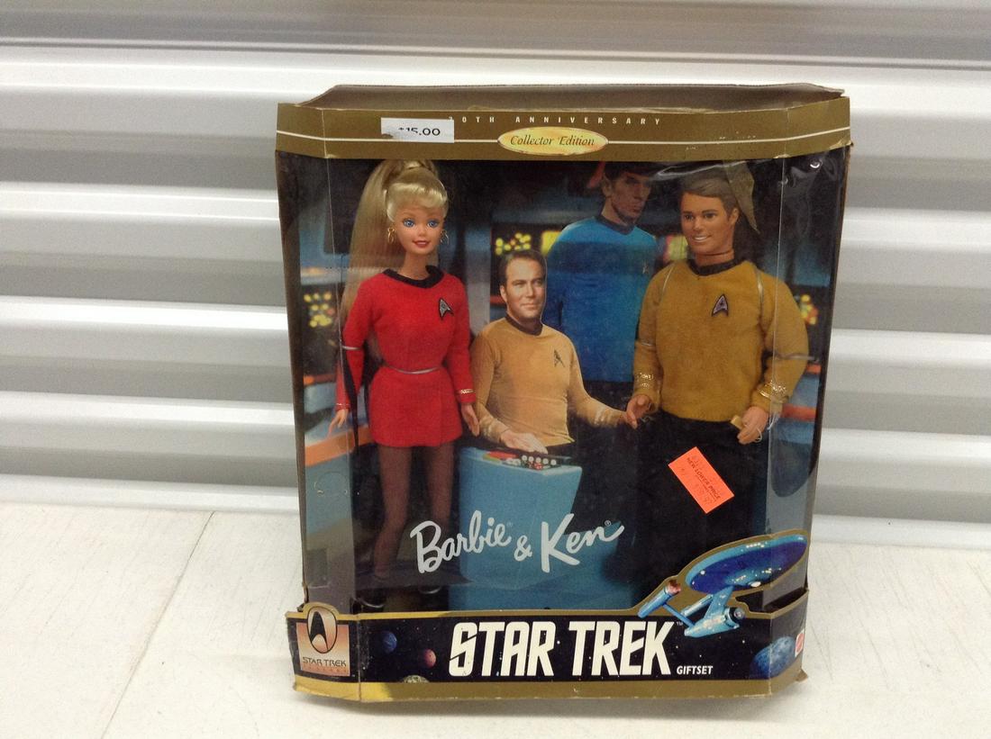Barbie & Ken Star Trek Dolls in the box: Barbie & Ken Star Trek Dolls in the box