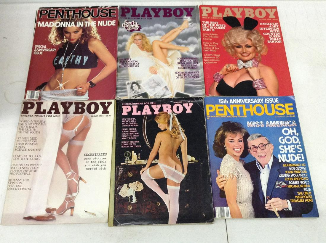 Lot of 1970s & 80s Playboys: Lot of 1970s & 80s Playboys