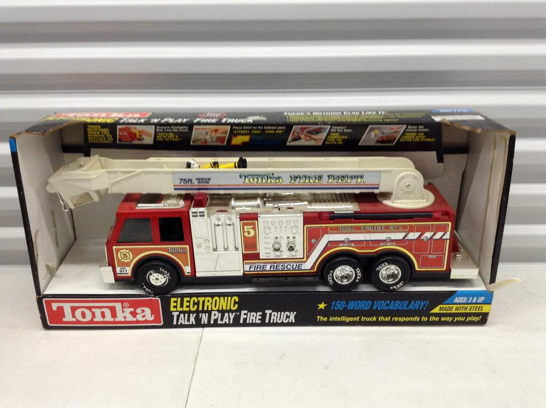 Tonka Electronic Fire Engine in the box (1 of 1)