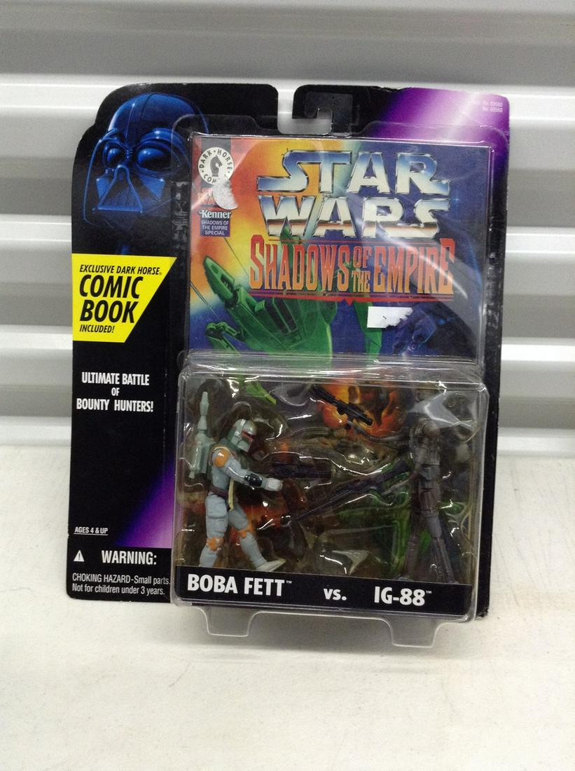Star Wars Action Figures on the Card with bonus Comic: Star Wars Action Figures on the Card with bonus Comic Book