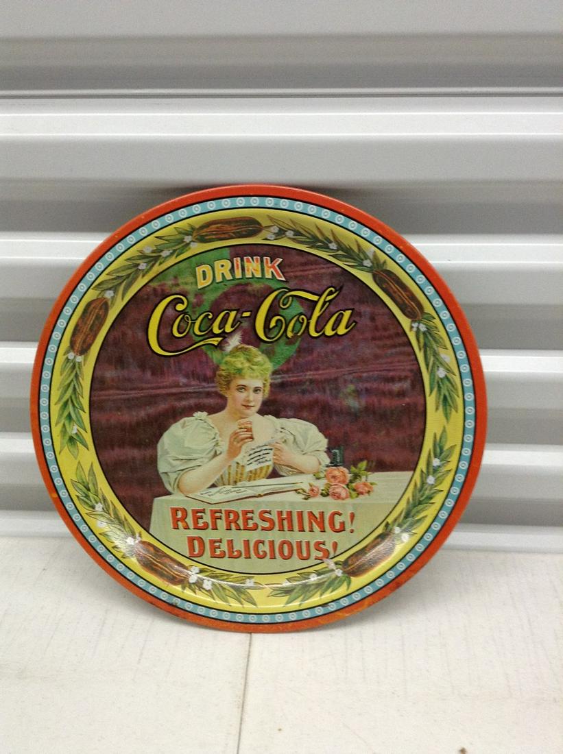 Vintage Coca-Cola Tray 12" across: Vintage Coca-Cola Tray 12" across