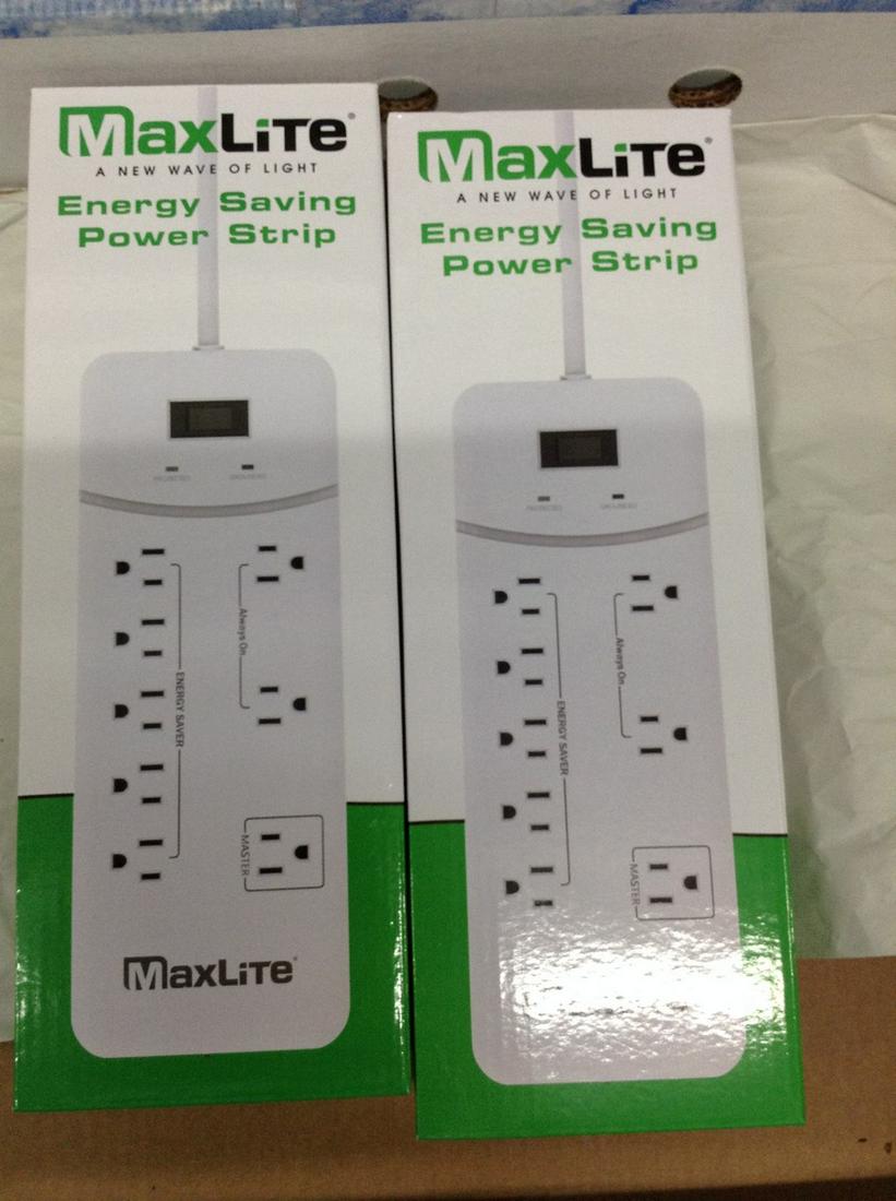 Two MaxLite Energy Power Strips in Boxes (1 of 1)