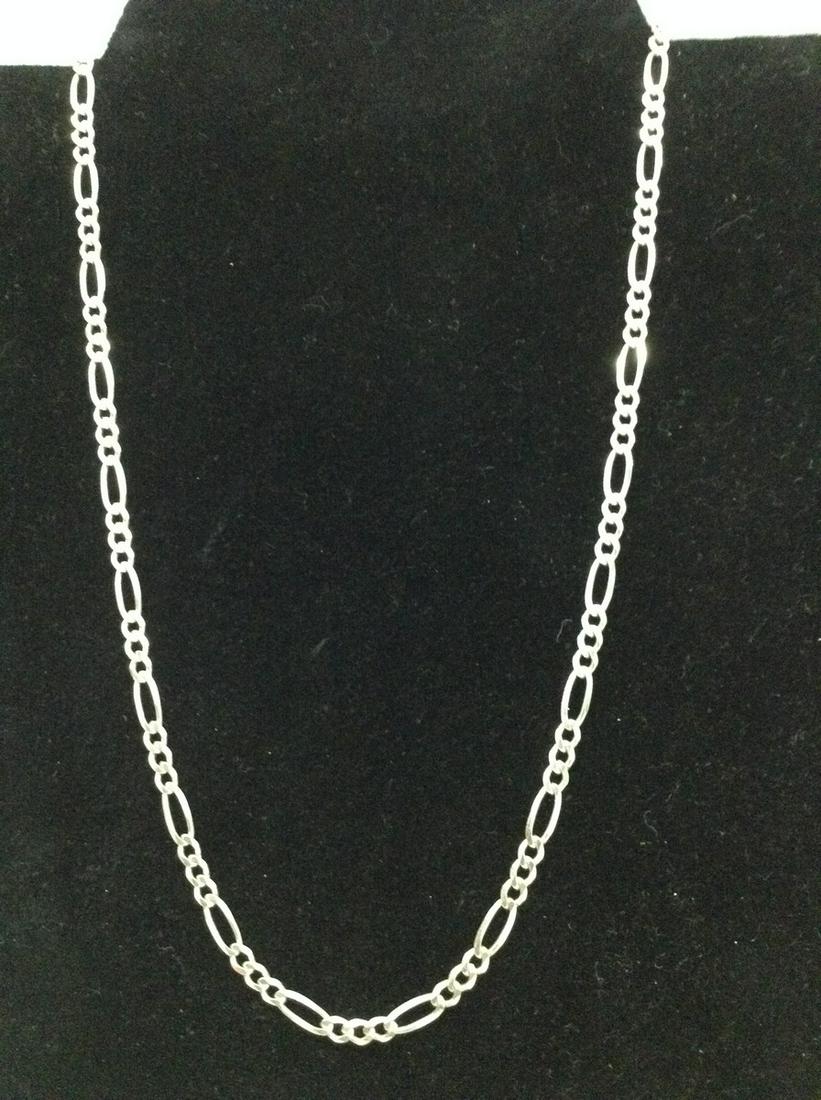Italy Sterling "Links" Necklace (1 of 1)