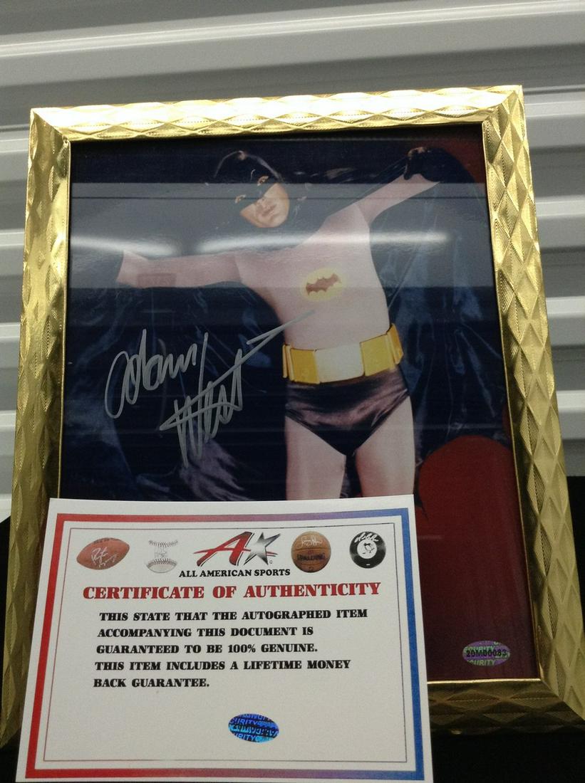 Adam West Signed Photo with COA (1 of 1)