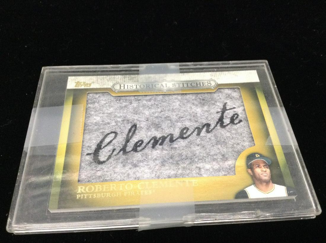 Roberto Clemente Card (art) (1 of 1)