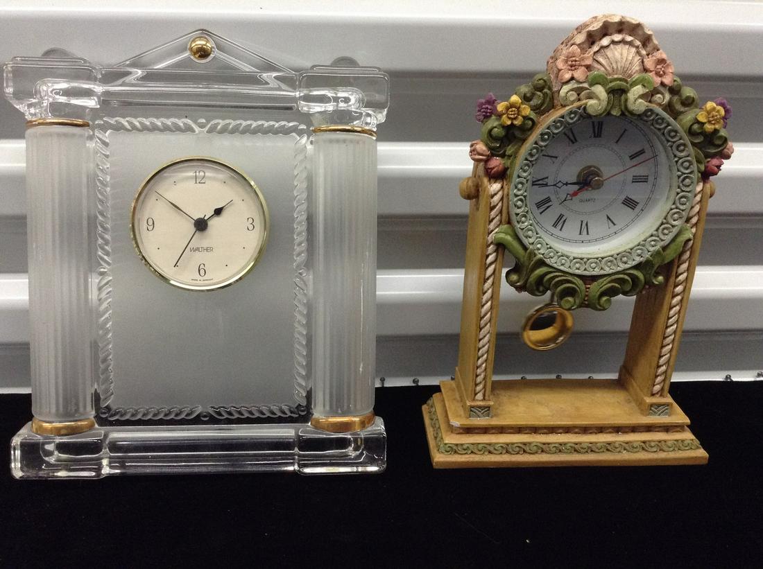 Quartz and Walter Clocks: Biggest is 8 x 10