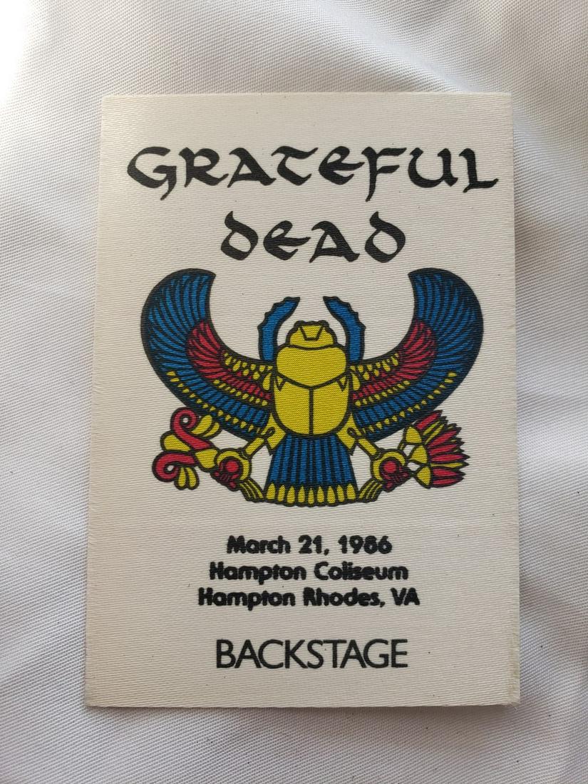 Grateful Dead backstage pass - this is an original pass (1 of 1)