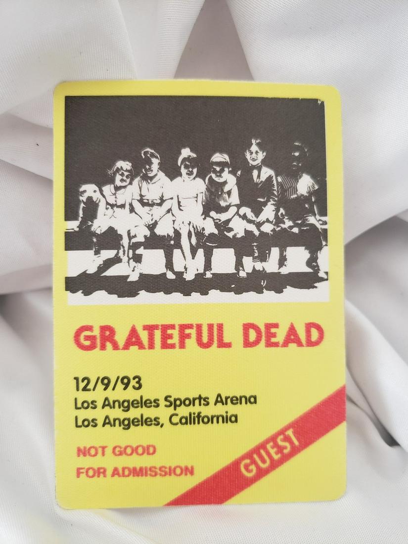 Grateful Dead backstage pass - this is an original pass (1 of 1)