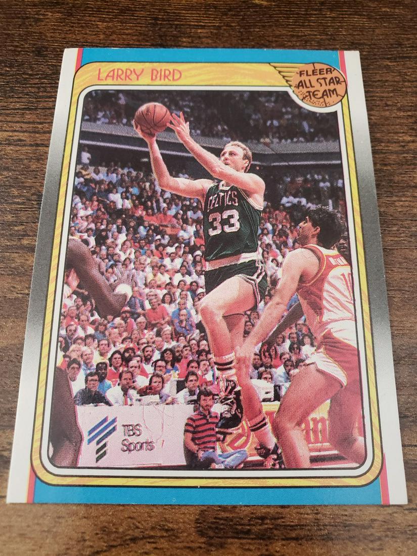 1988 Fleer Larry Bird all star basketball card (1 of 1)
