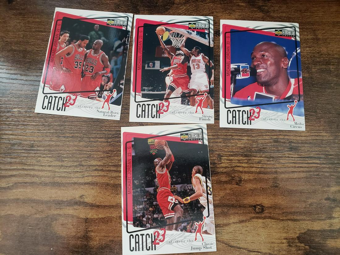 Lot of Michael Jordan cards (1 of 1)