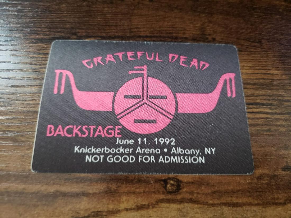Grateful Dead backstage pass - this is an original pass (1 of 1)