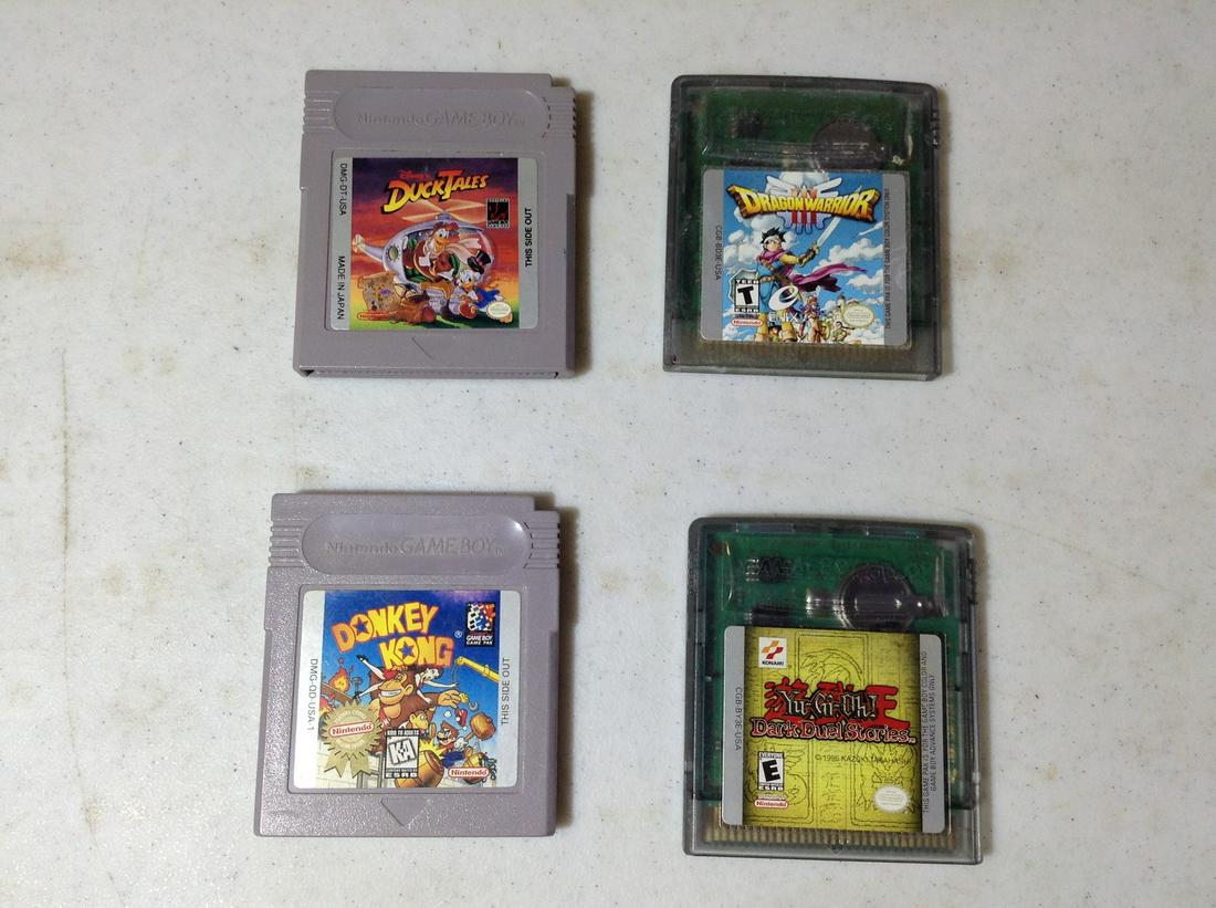 Donkey Kong, Yu-Gi-Oh and other Gameboy games (1 of 1)