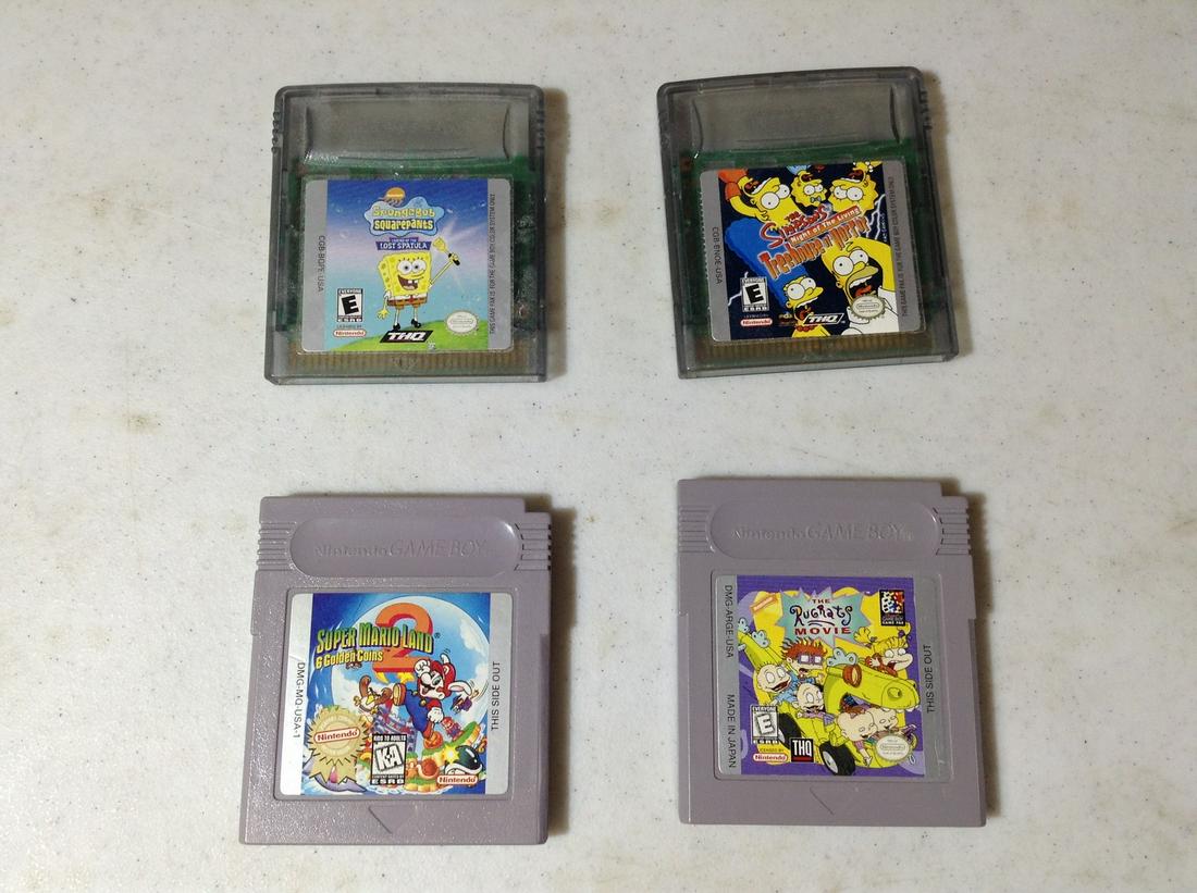 Super Mario, Rugrats, Simpsons and other Gameboy Games (1 of 1)