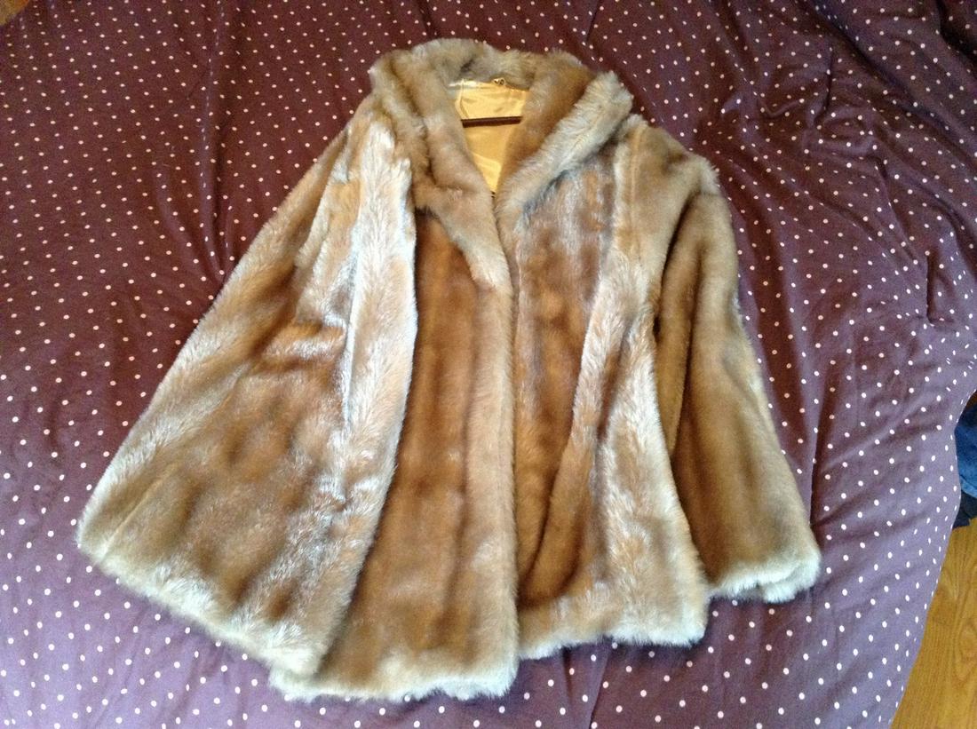 Vintage Mink Coat size L: Vintage Mink Coat size L