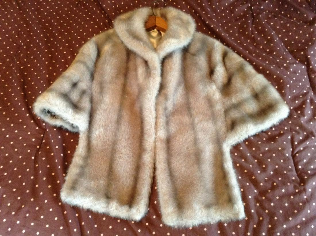 Vintage Glenoit Silver Fox Stole no size (1 of 1)