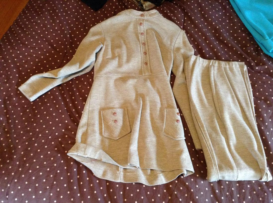 1970s Pantsuit no size (1 of 1)