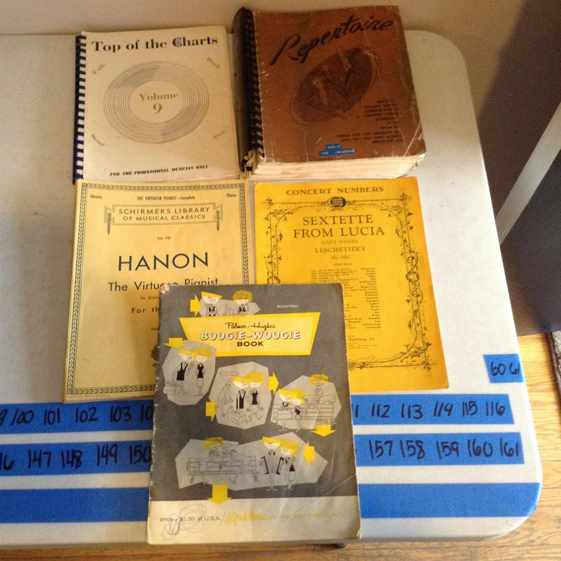 Large lot of Early Sheet music (1 of 1)