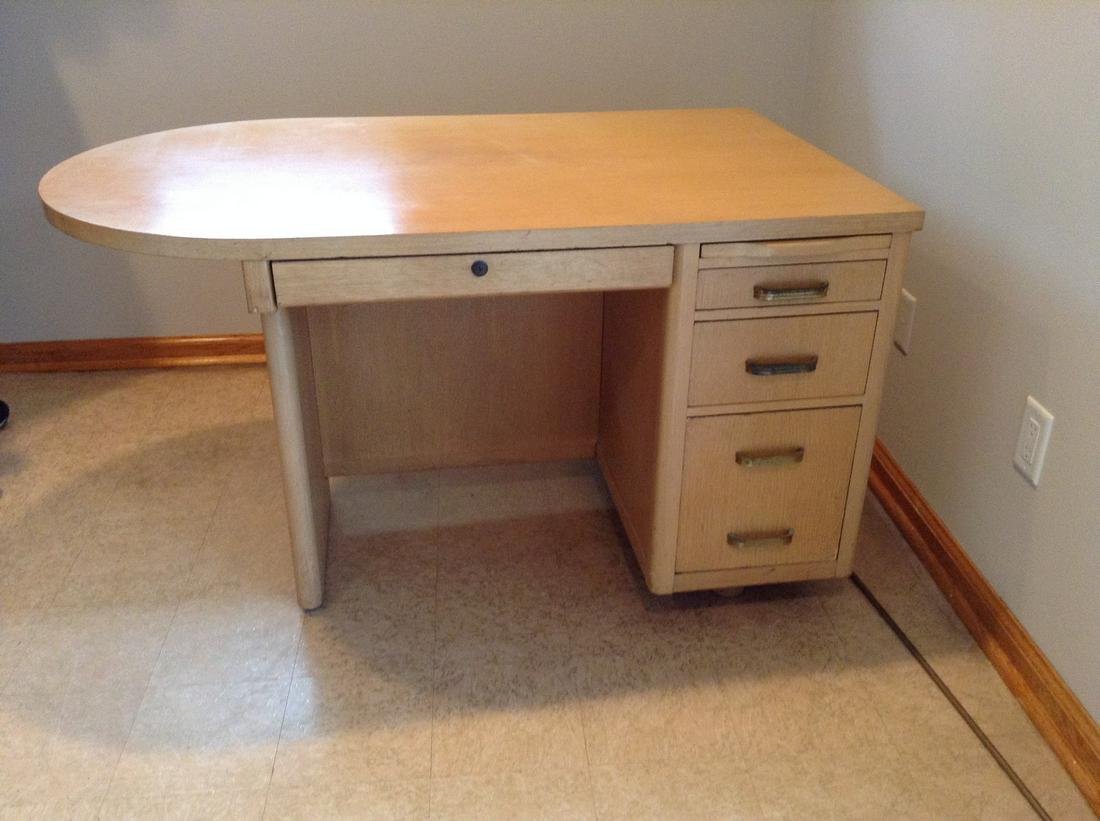 Mid Century Modern Desk 50"x28"x30" (1 of 1)