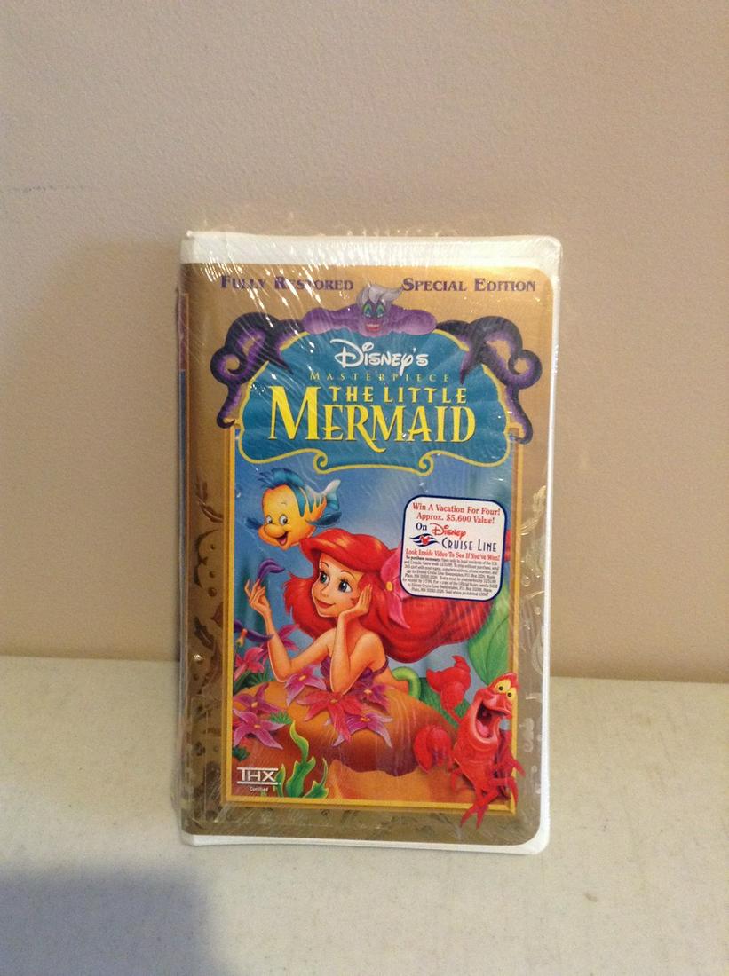 Disney's The Little Mermaid VHS Still Sealed (1 of 1)