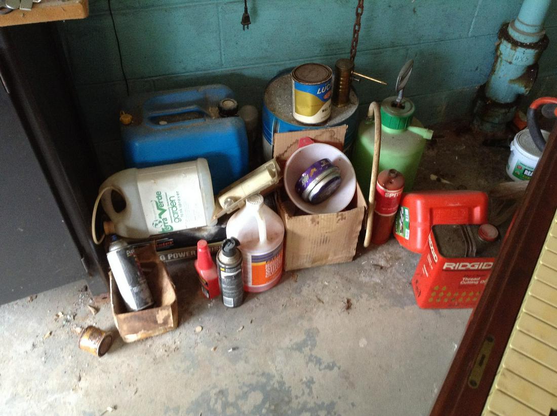 Kerosene cans and other items (1 of 1)