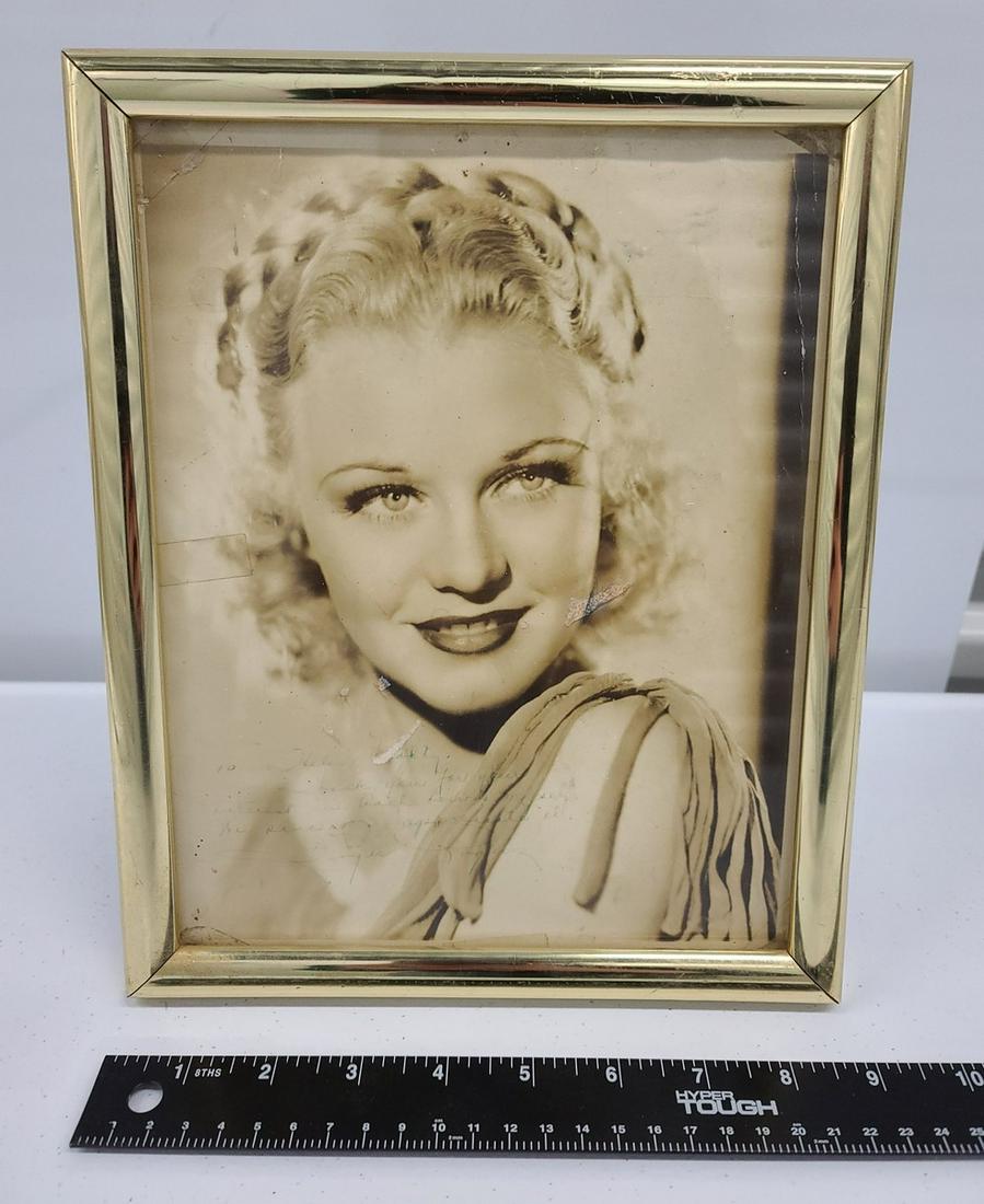 Signed Ginger Rogers Photo (1 of 1)
