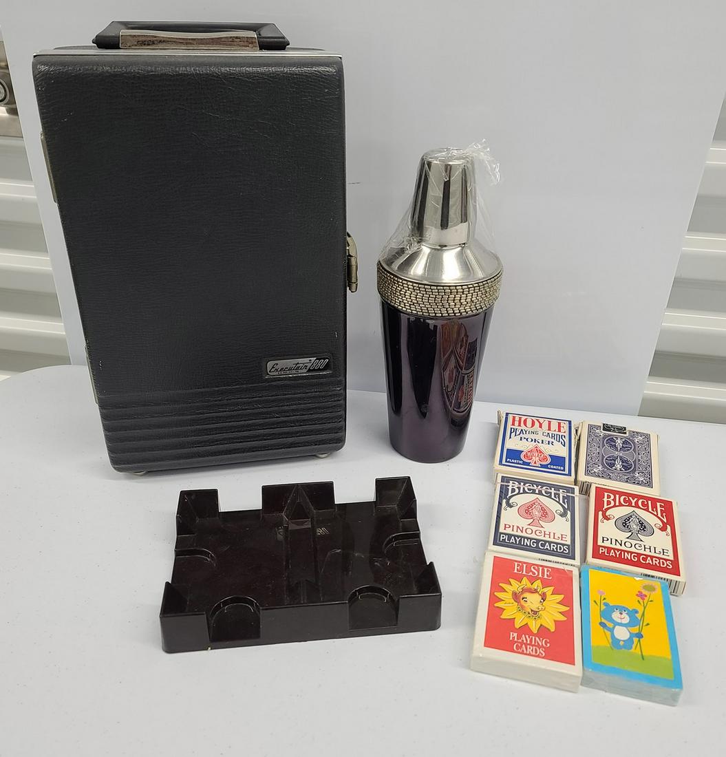 MCM Executair 880 Case Only Shaker and Cards: MCM Executair 880 Case Only Shaker and Cards